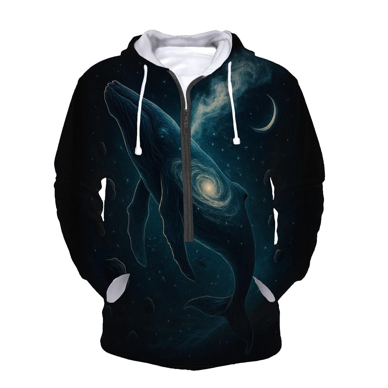 The Atlas Whale Of Spiral Arms designer hoodies