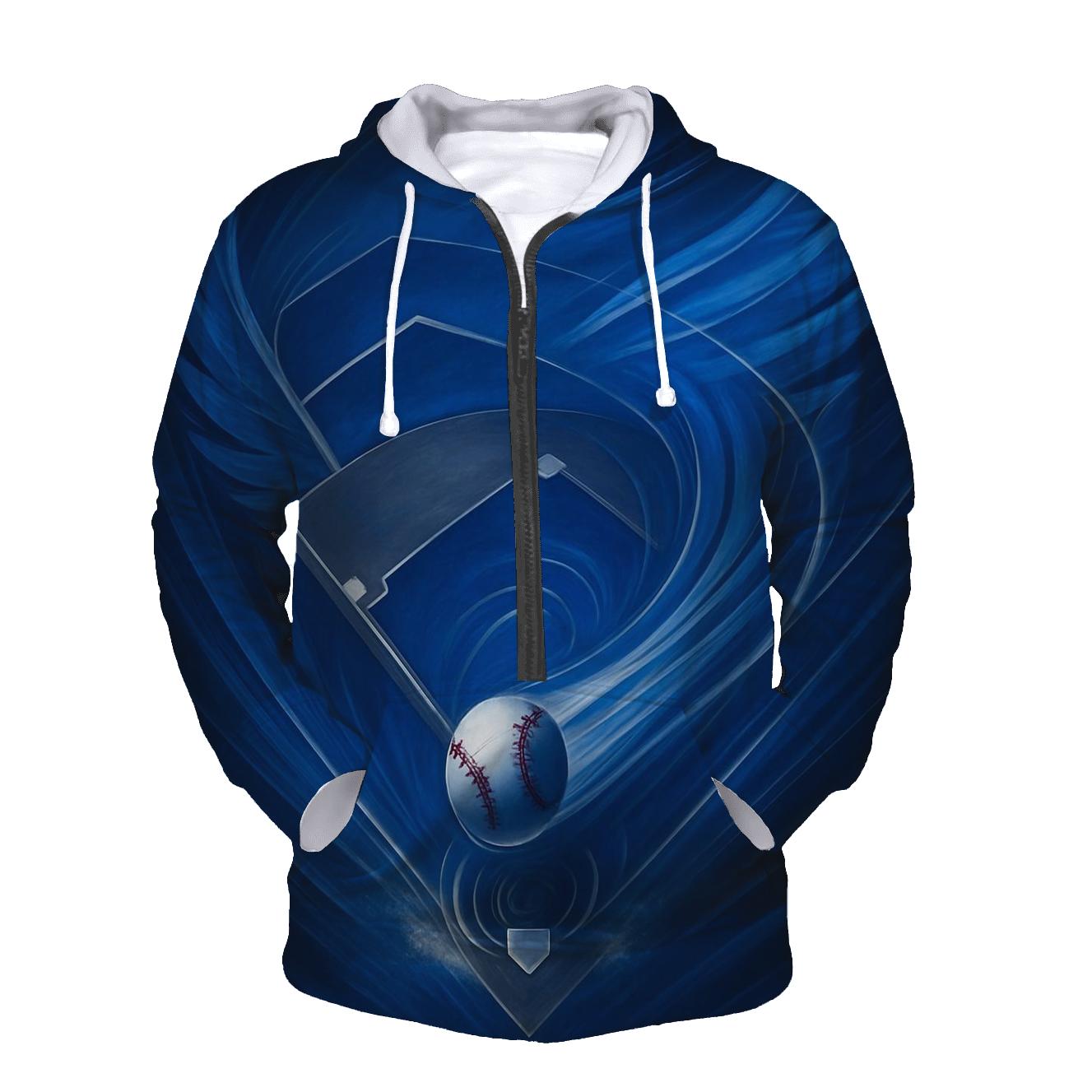 Diamond Rush With Blue Jays Wings hoodies fashion