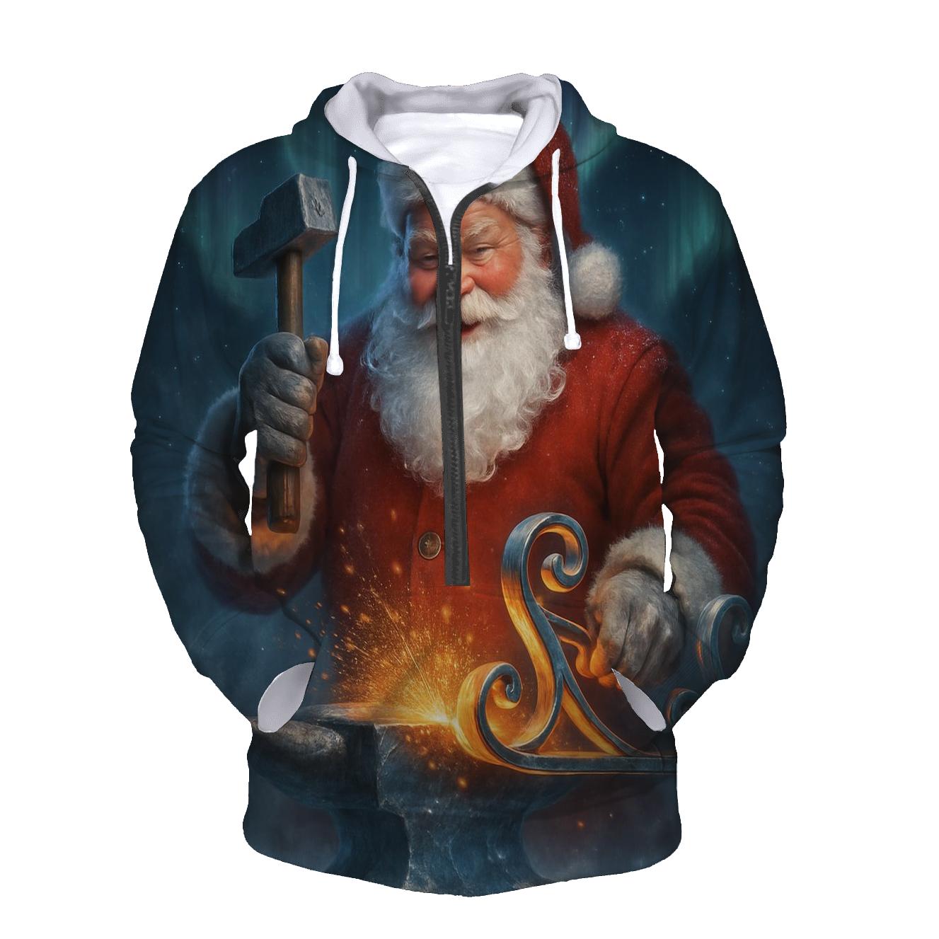 Aurora Sleighsmith Santa hoodie designs
