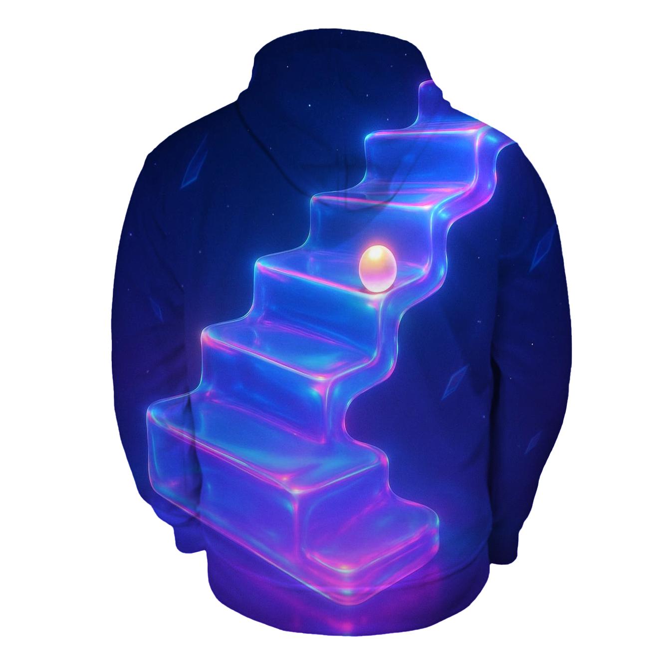 Midnight Jelly Staircase custom hoodies
