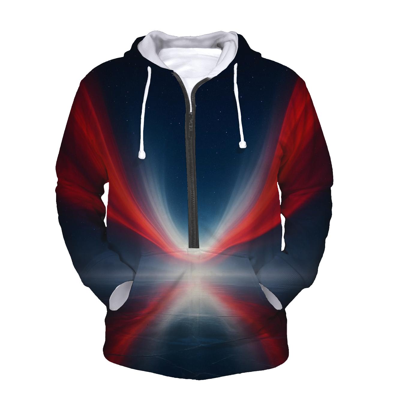 Canada Northern Lights Flag custom hoodies