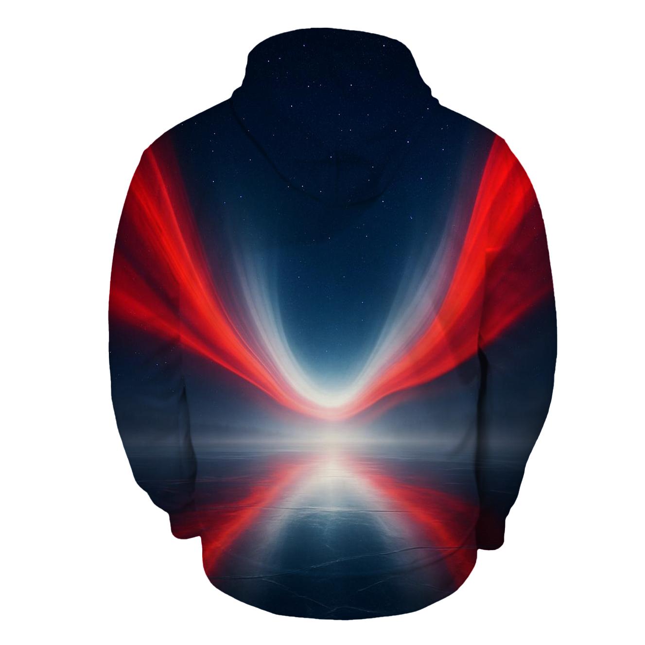 Canada Northern Lights Flag custom hoodies