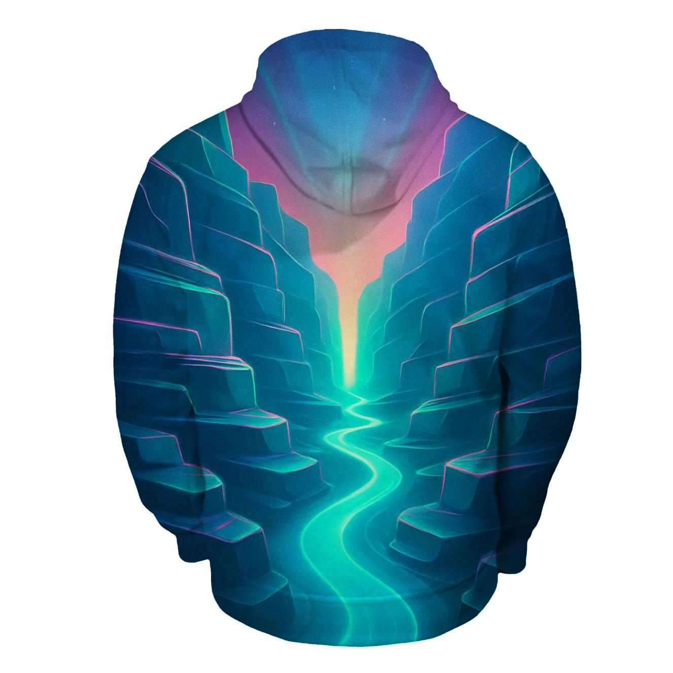 Iridescent Canyon Of Light pullover hoodies