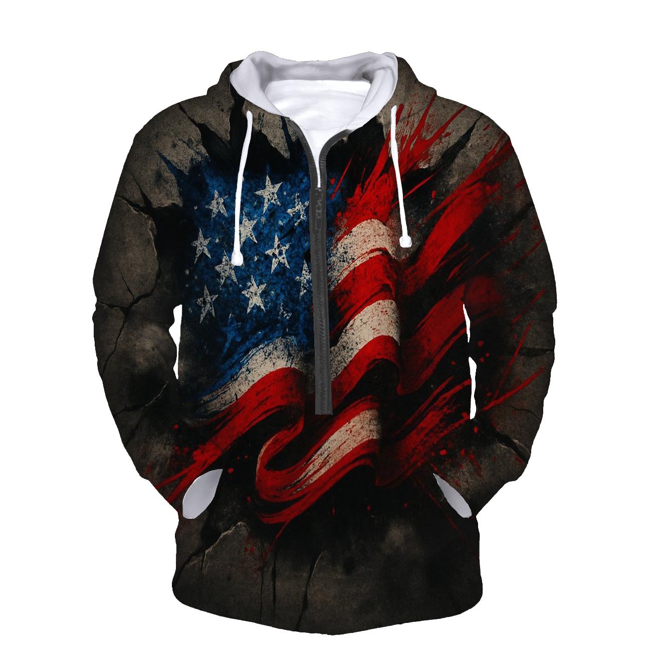 Patriot Graffiti Breakout hoodie trends