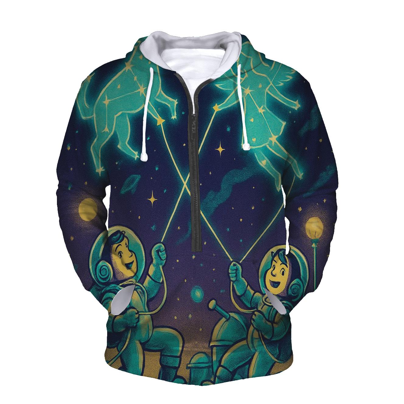 Constellation Kite Fighters heavyweight hoodies