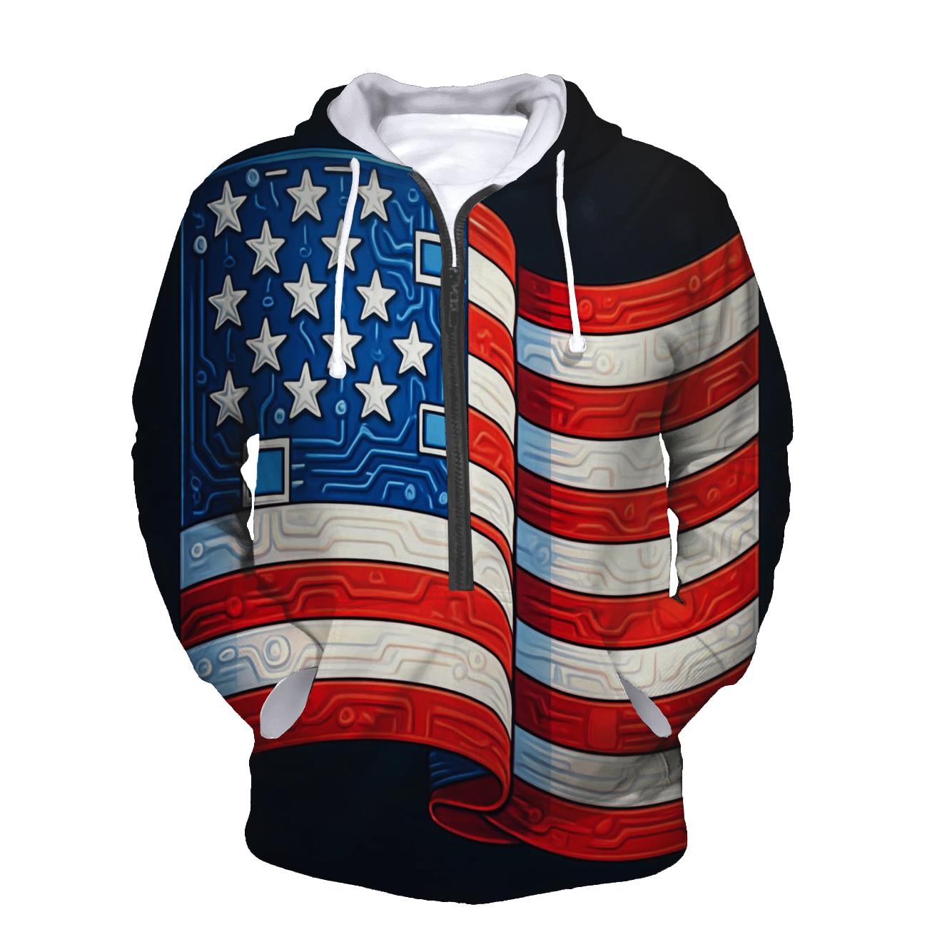 Liberty Circuit Mosaic heavyweight hoodies
