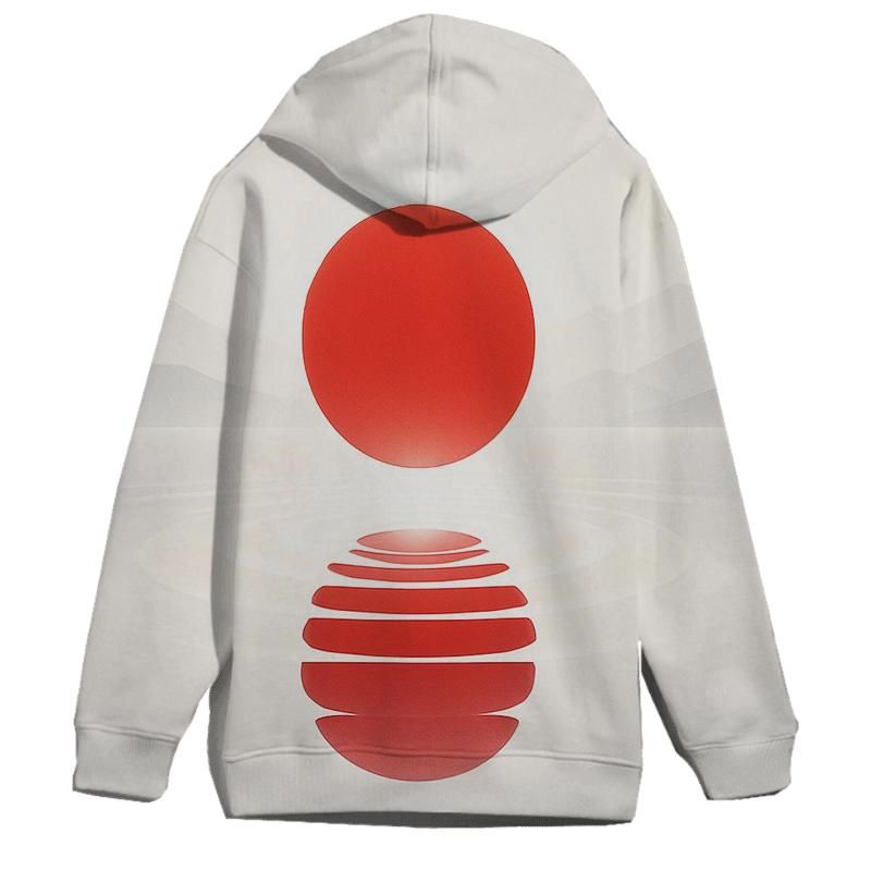 Japan Sky Mirror Flag hoodie designs