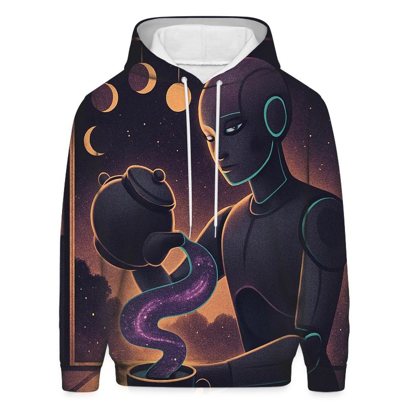 Black Hole Tea Ceremony pullover hoodies
