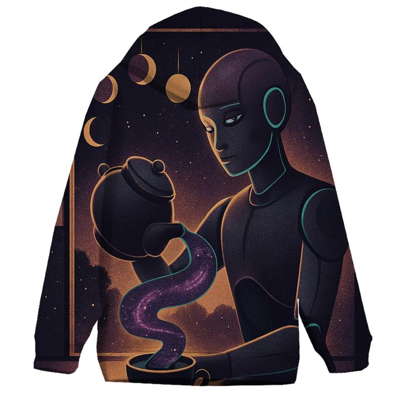 Black Hole Tea Ceremony pullover hoodies