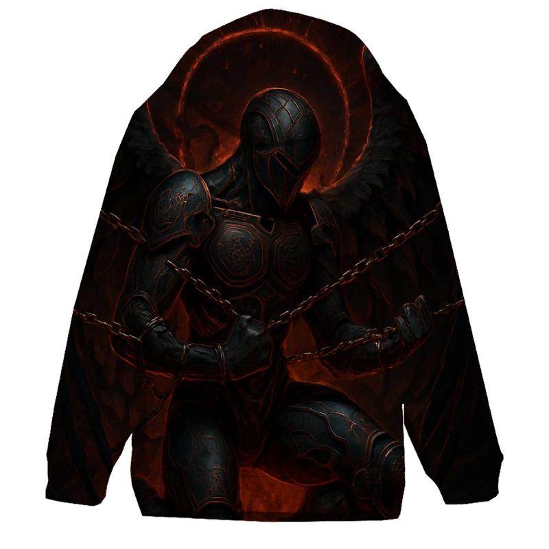 Obsidian Seraph In Chains designer hoodies
