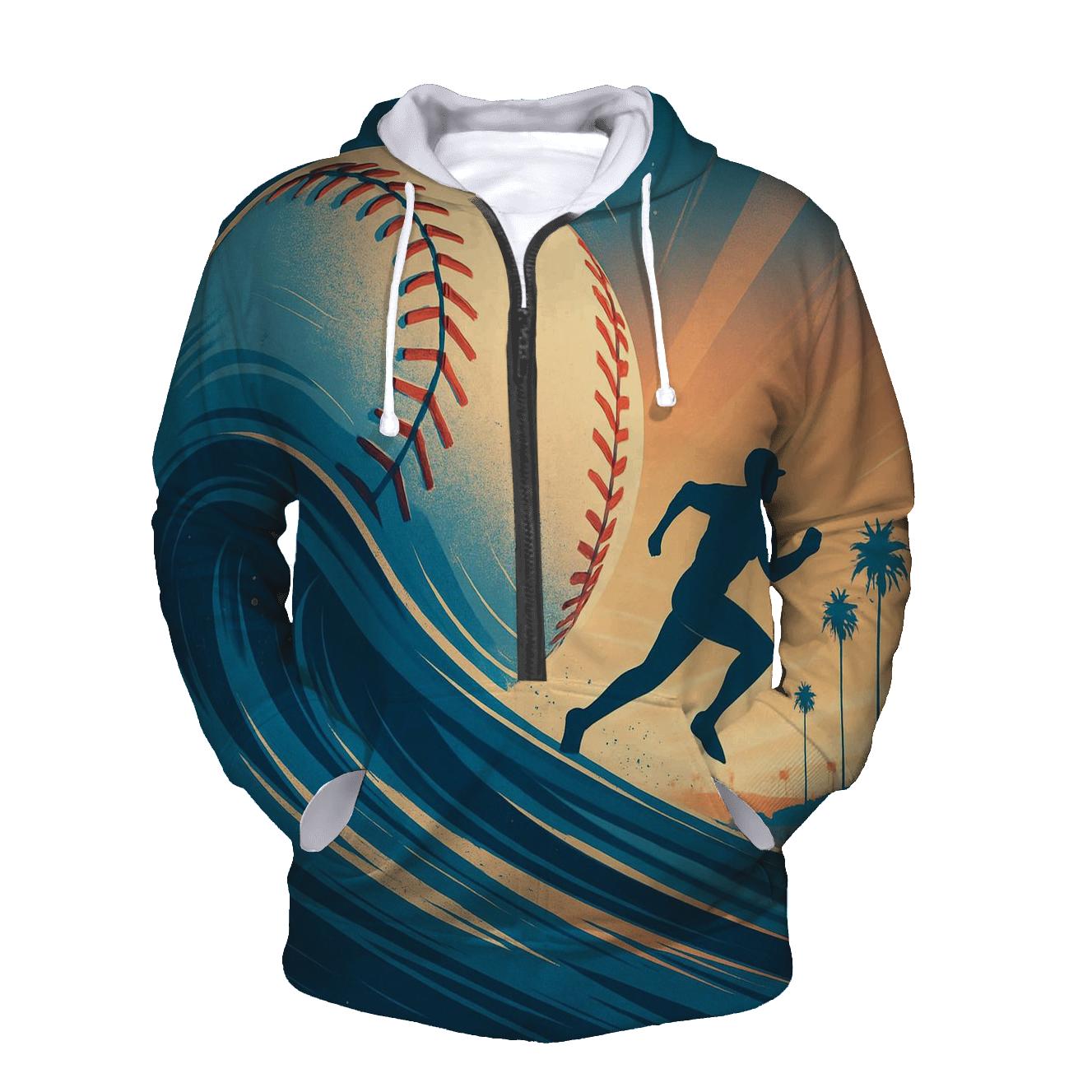 California Horizon Seamwave zip-up hoodies