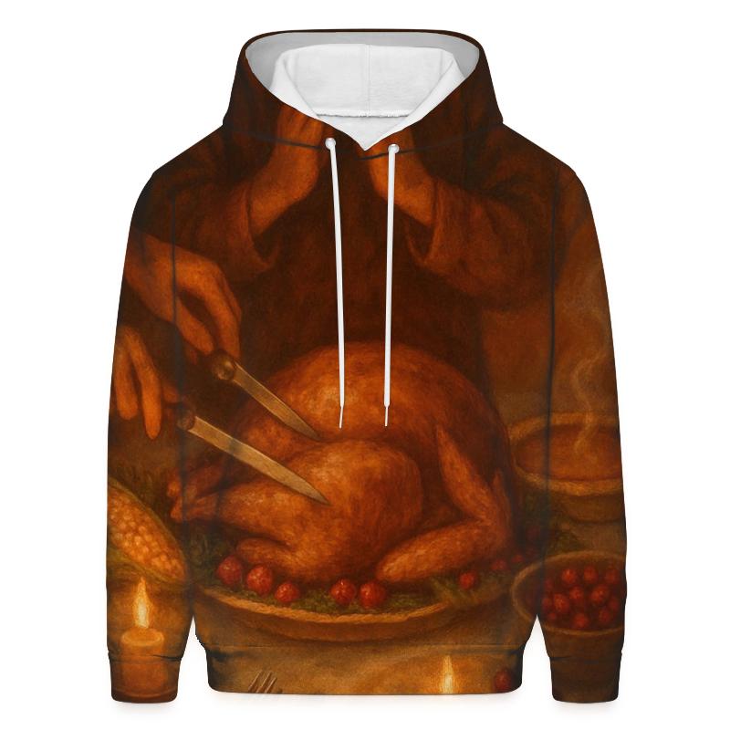 Candlelit Gratitude Tabletop Still Life hoodie styles
