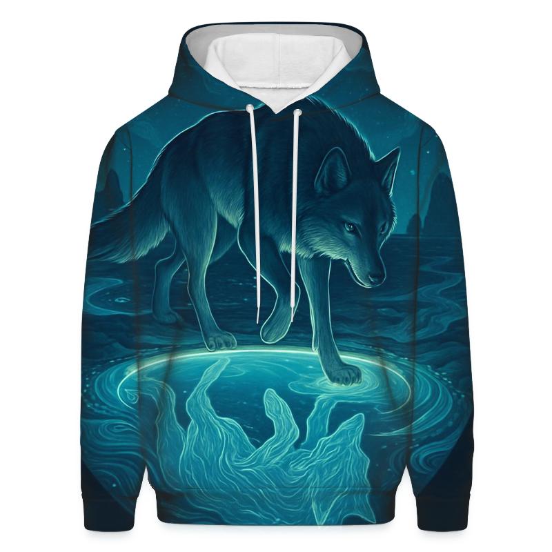 Tideglass Wolf And Moonpool hoodie styles
