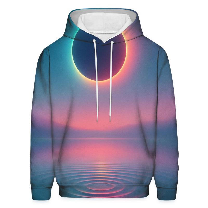 Velvet Eclipse Lagoon embroidered hoodies