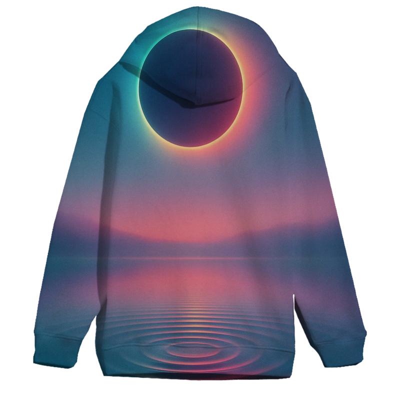 Velvet Eclipse Lagoon embroidered hoodies