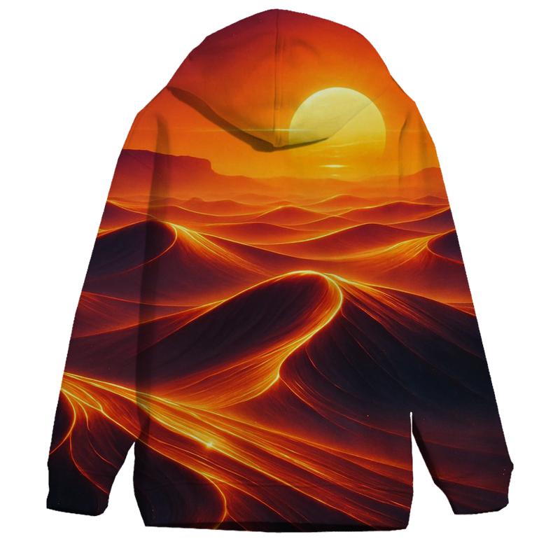 Desert Glass Sunfall custom hoodies