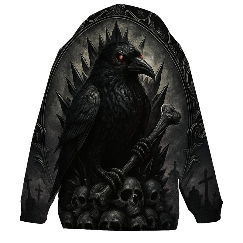 Raven Throne Of Bone Glass hoodie designs