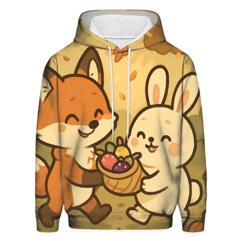 Woodland Friends Harvest Parade hoodie designs