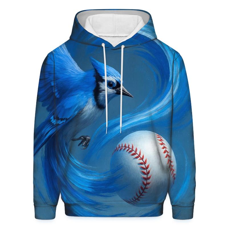 Feather Spiral Rally Blue Jays heavyweight hoodies