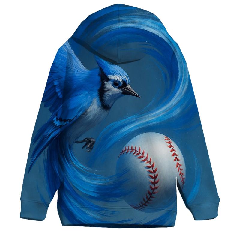 Feather Spiral Rally Blue Jays heavyweight hoodies