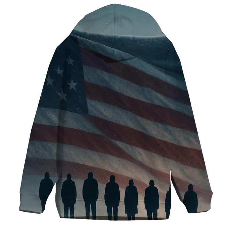 Snowbound Valor Silhouette hoodie designs