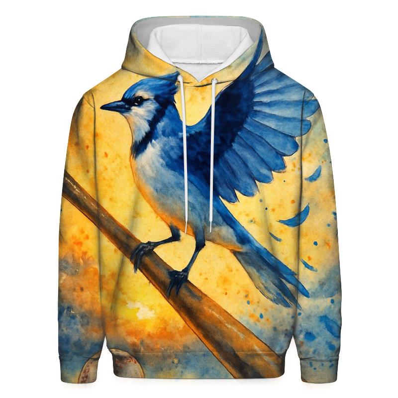 Blue Jays Bat Perch At Sunset pullover hoodies