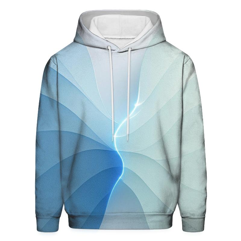 Polar Dawn Wave Sutures designer hoodies
