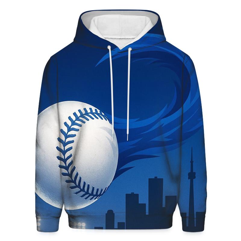 Skyline Curveball In Blue Jays Flight hoodie trends