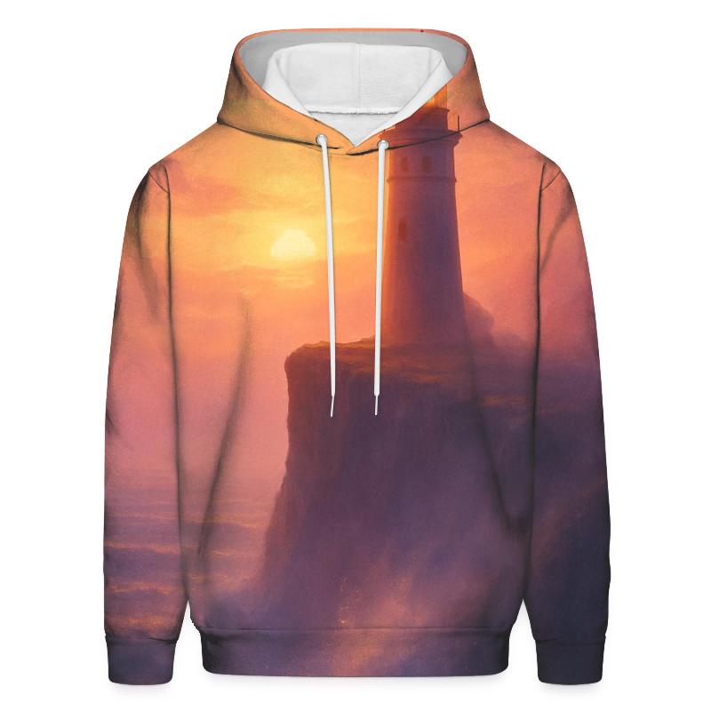 Lighthouse Ember Veil zip-up hoodies
