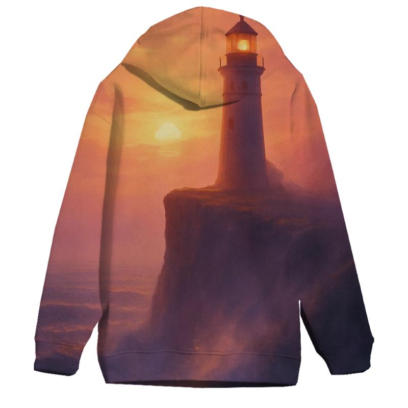 Lighthouse Ember Veil zip-up hoodies