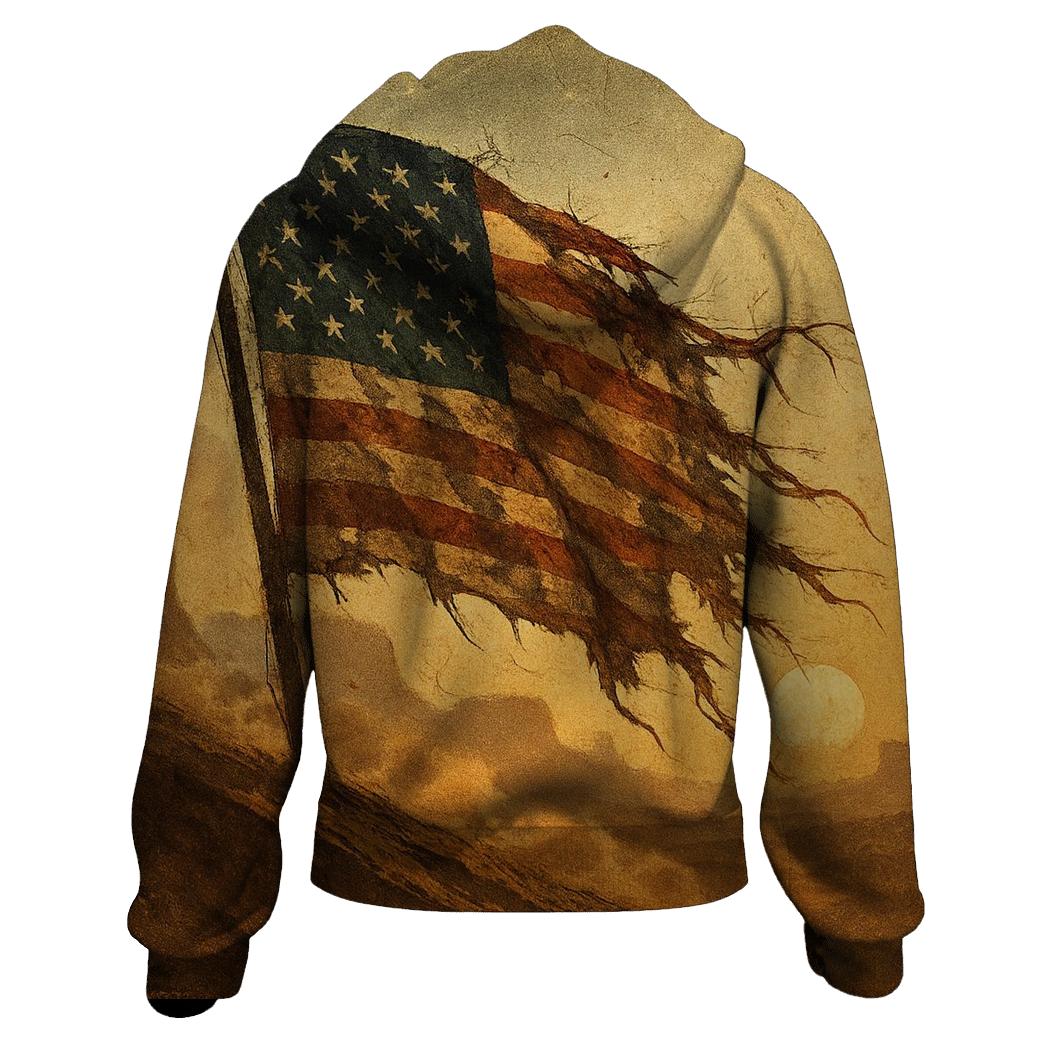 Desert Stars Camo Banner custom hoodies