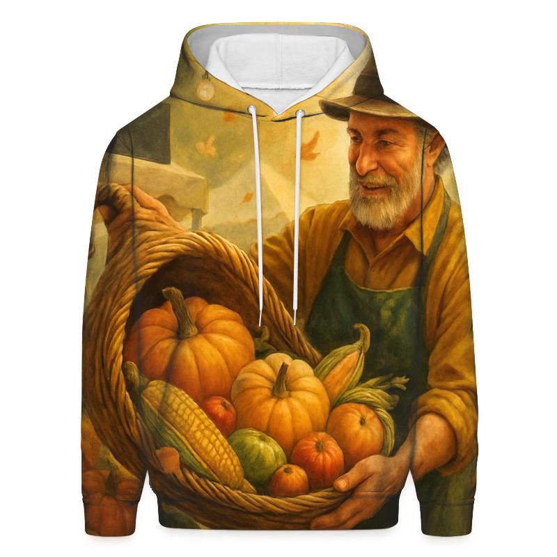 Cornucopia Market Morning lightweight hoodies