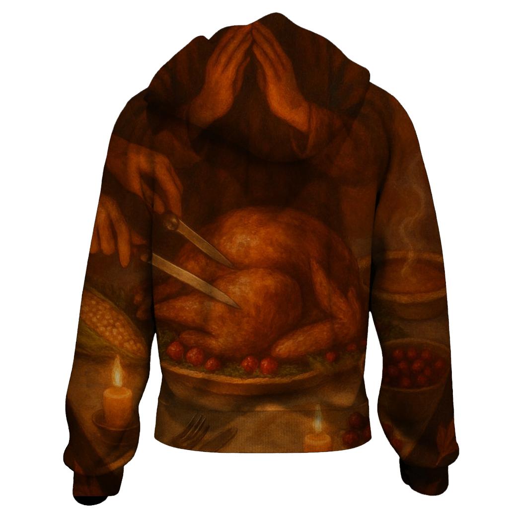 Candlelit Gratitude Tabletop Still Life hoodies fashion