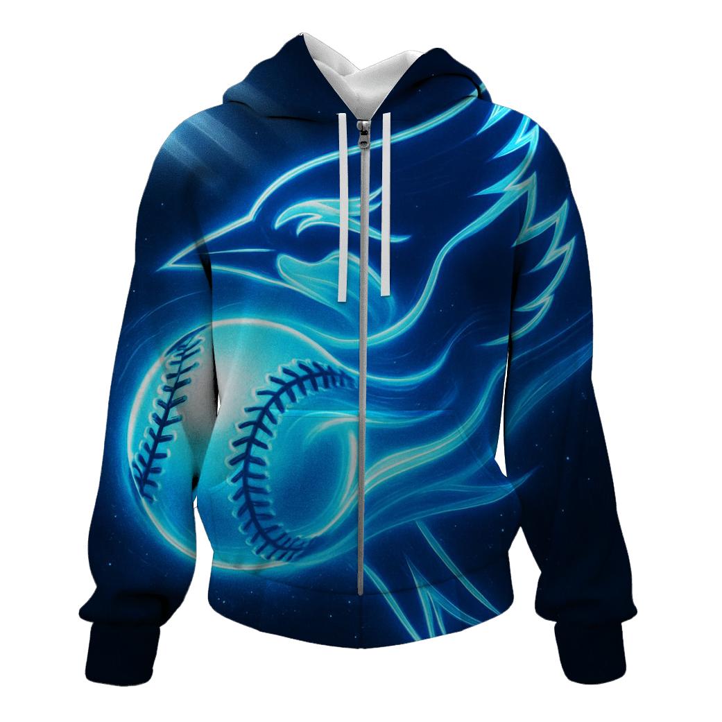 Blue Jays Aurora Fastball pullover hoodies