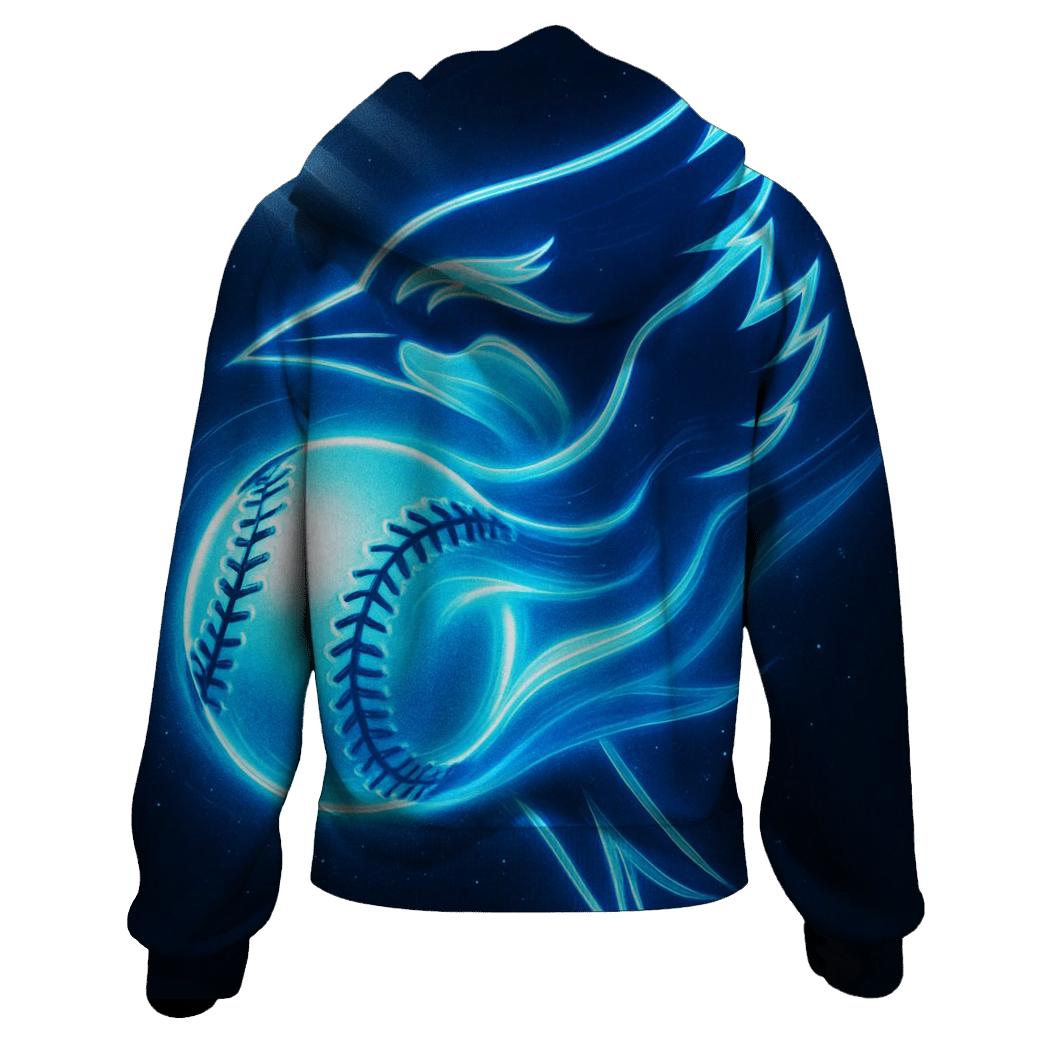 Blue Jays Aurora Fastball pullover hoodies
