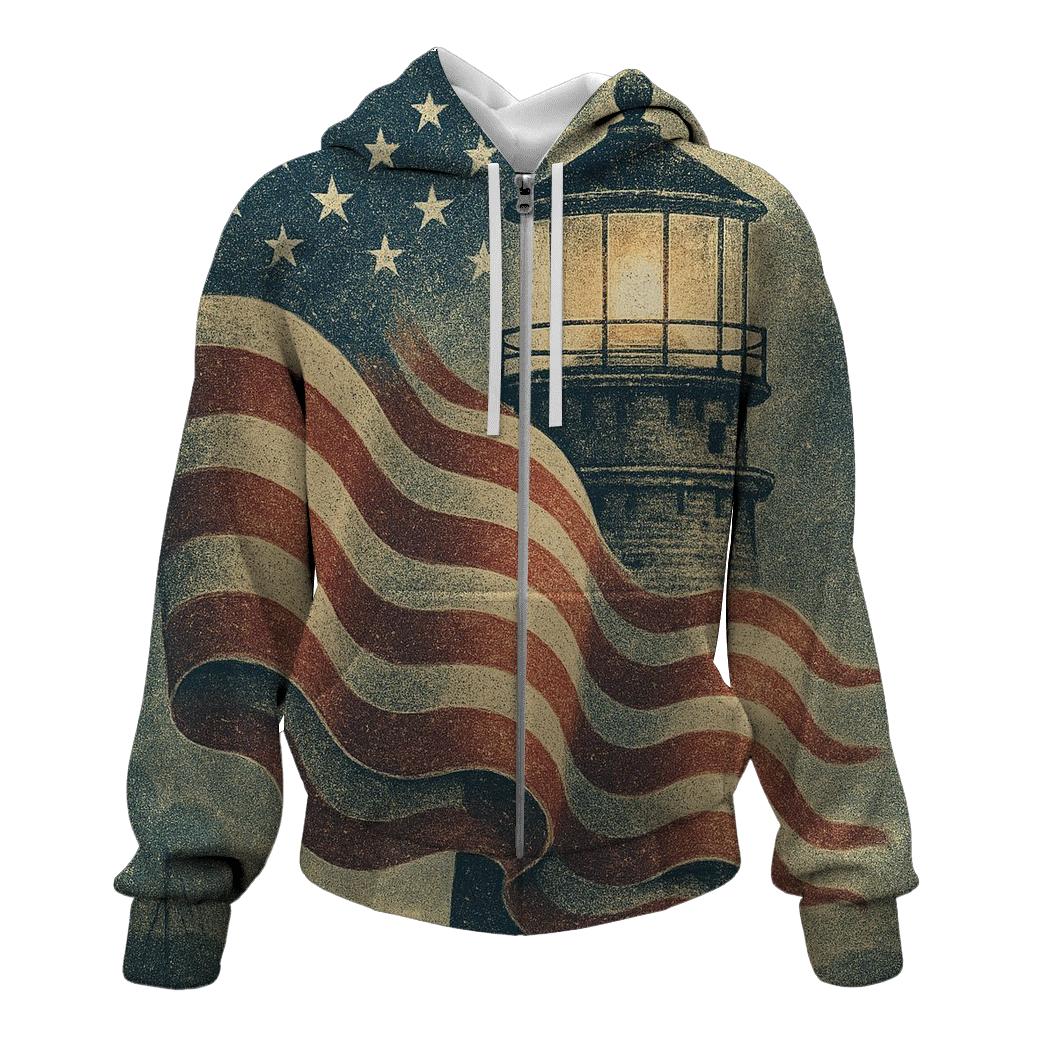 Vintage Harbor Signal Flag designer hoodies