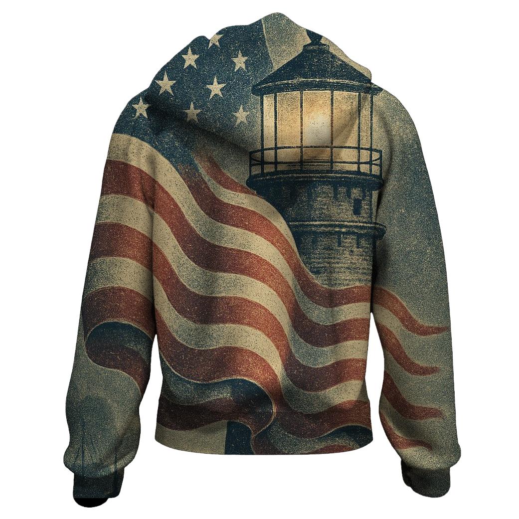 Vintage Harbor Signal Flag designer hoodies