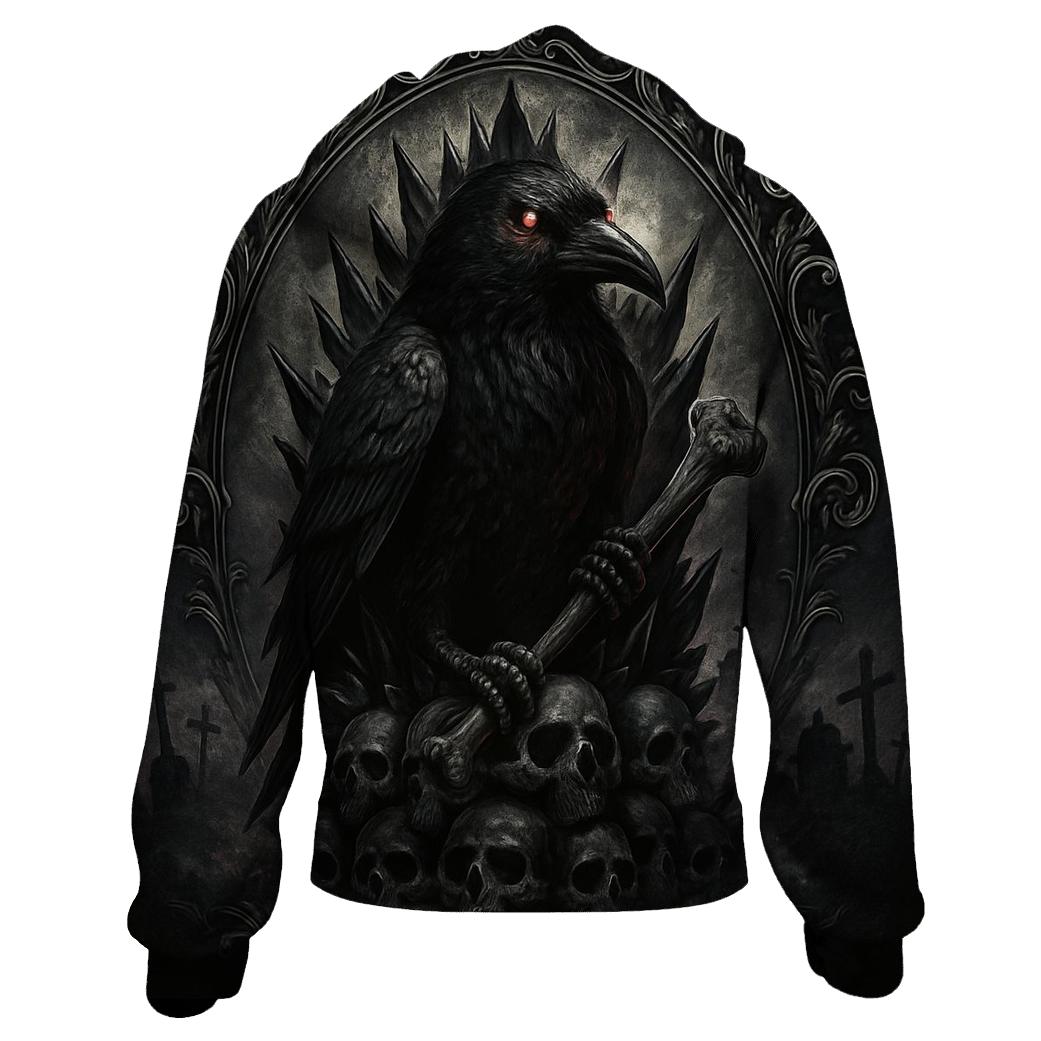 Raven Throne Of Bone Glass designer hoodies
