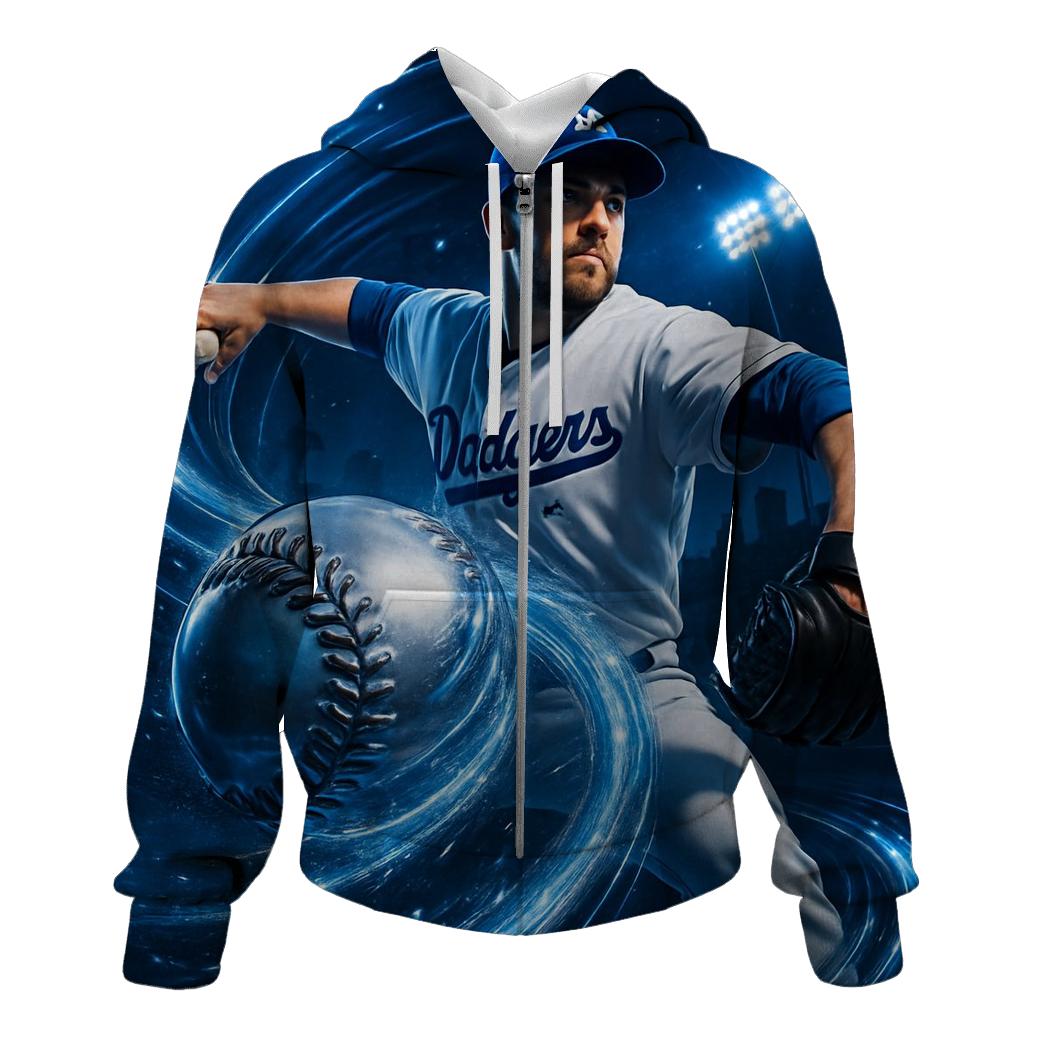 Chrome Curveball Vortex embroidered hoodies