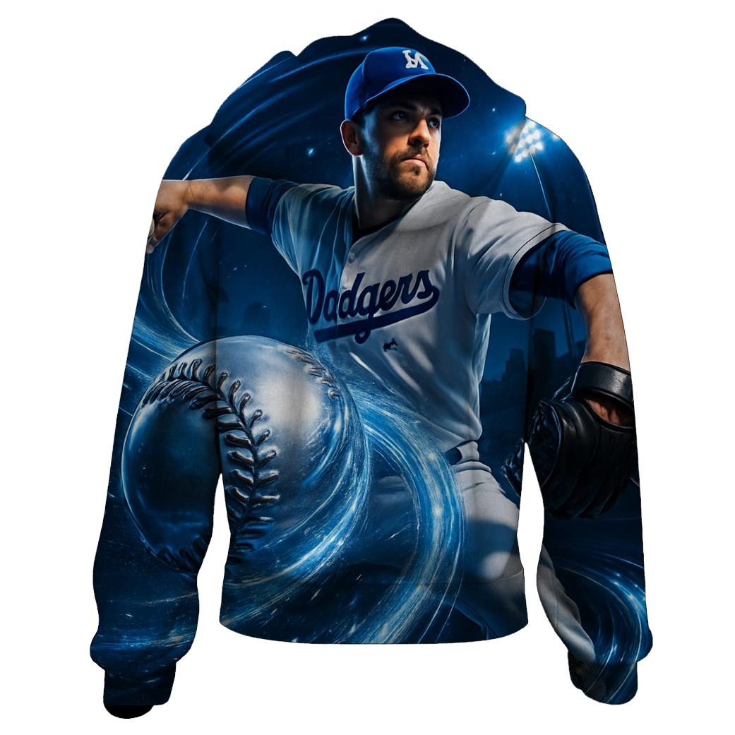 Chrome Curveball Vortex embroidered hoodies