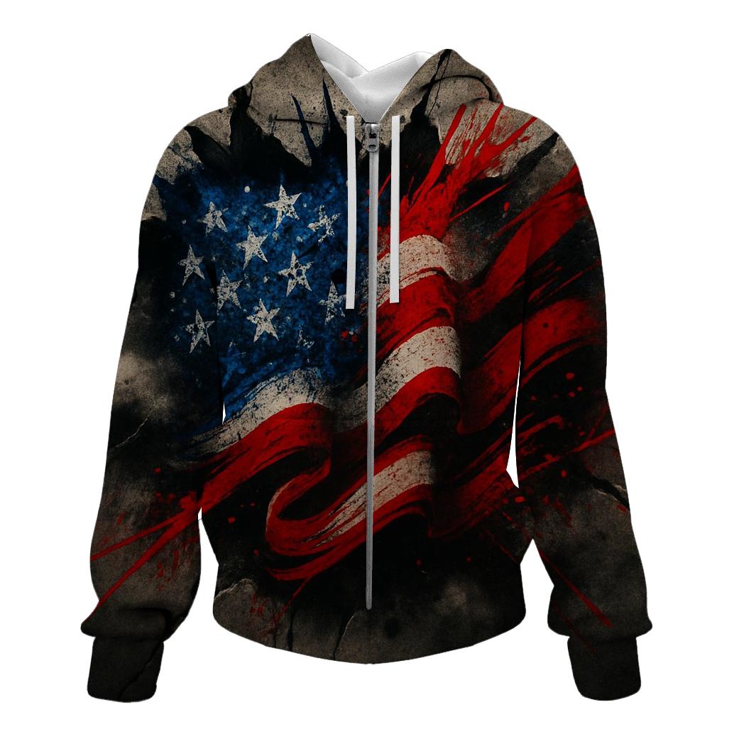 Patriot Graffiti Breakout premium hoodies