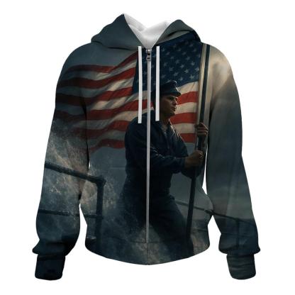 Shipwake Stars And Naval Flag Resolve hoodie styles