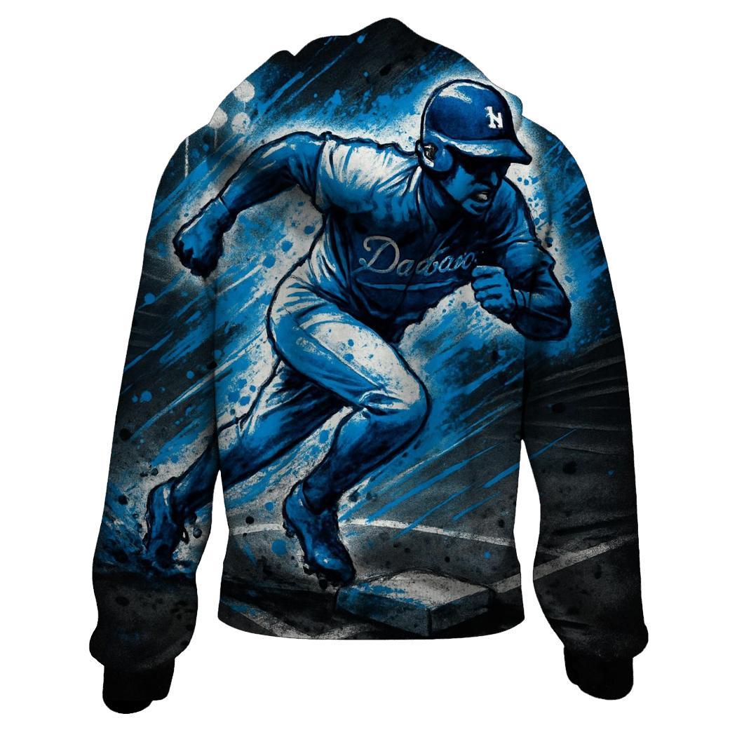 Graffiti Diamond Night Sprint printed hoodies