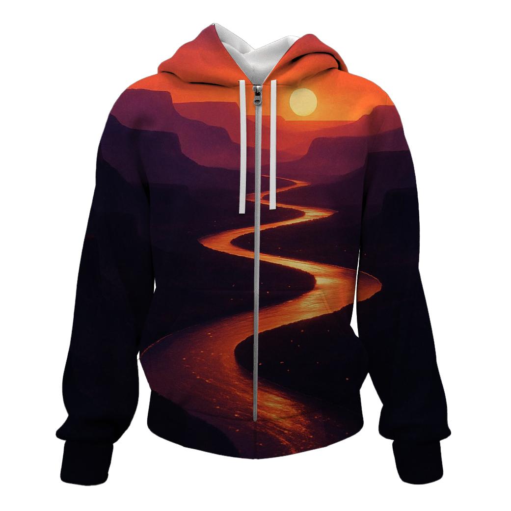 Canyon Echo Suntrail embroidered hoodies