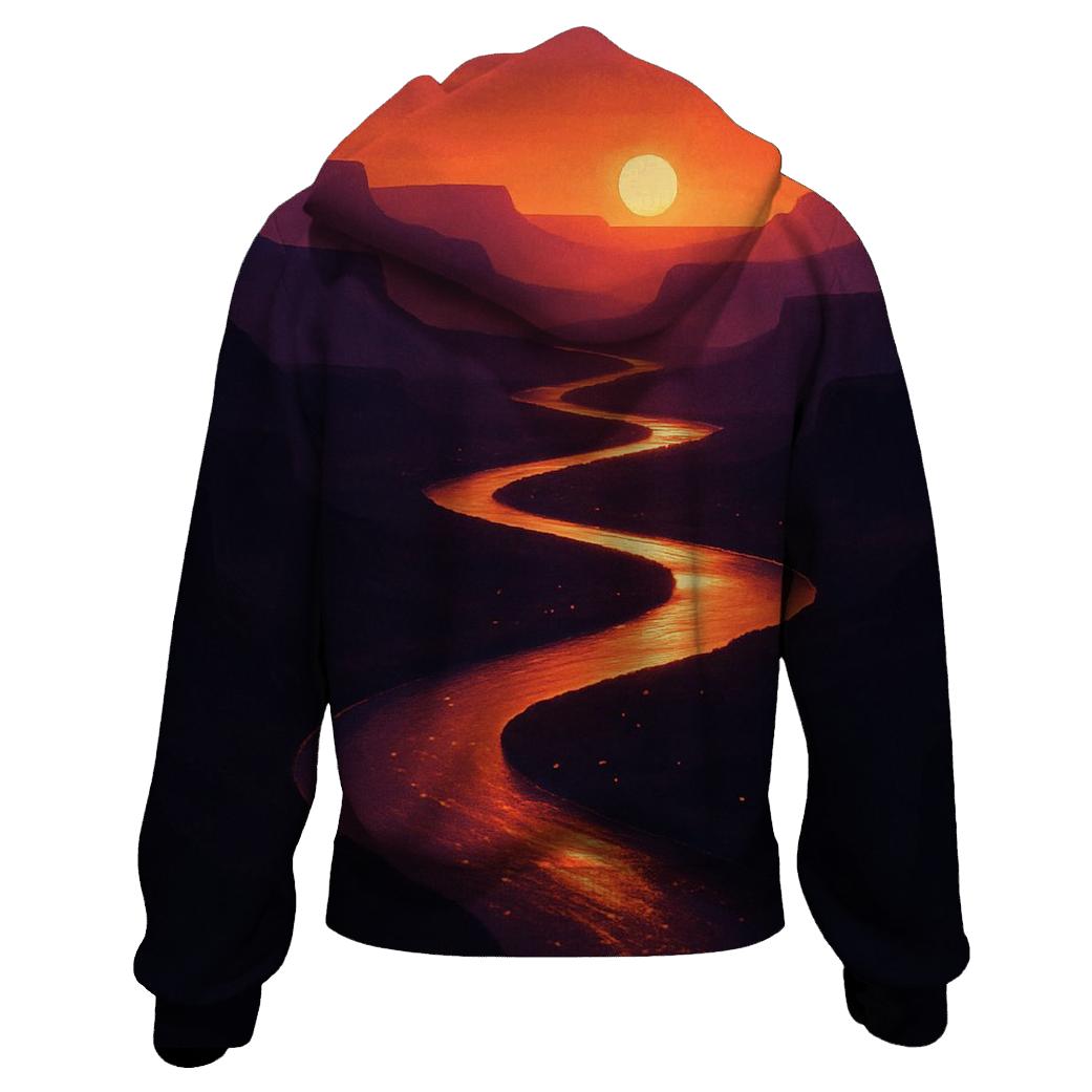 Canyon Echo Suntrail embroidered hoodies