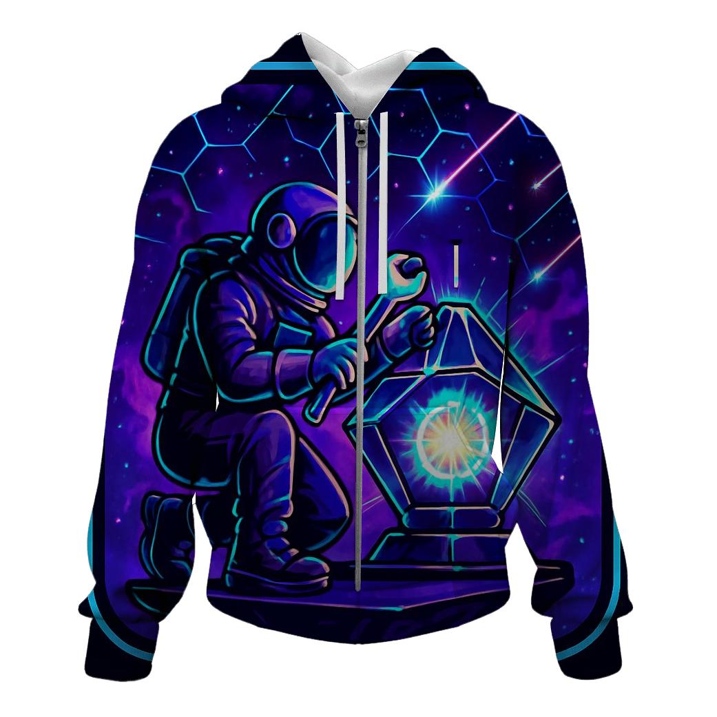 Prism Engine Starforger zip-up hoodies