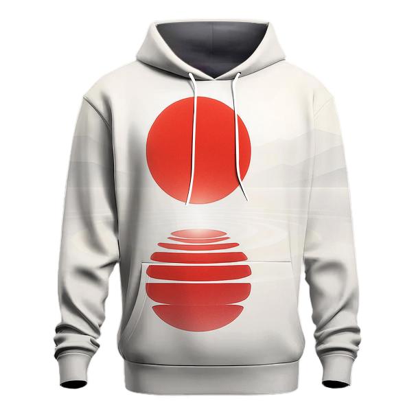 Japan Sky Mirror Flag premium hoodies