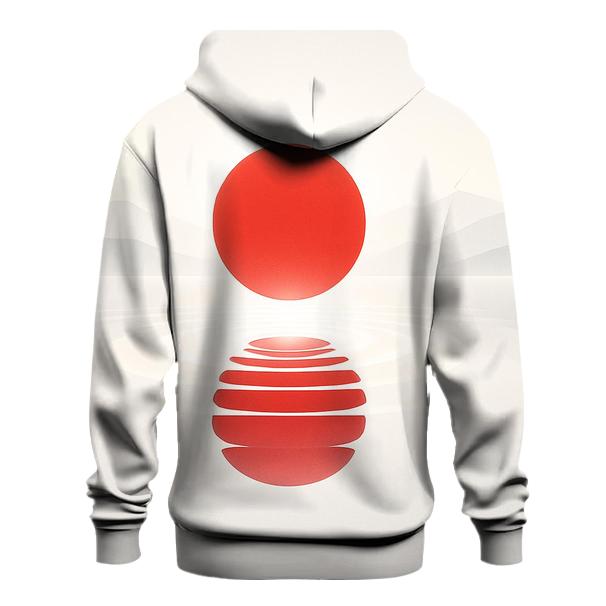 Japan Sky Mirror Flag premium hoodies