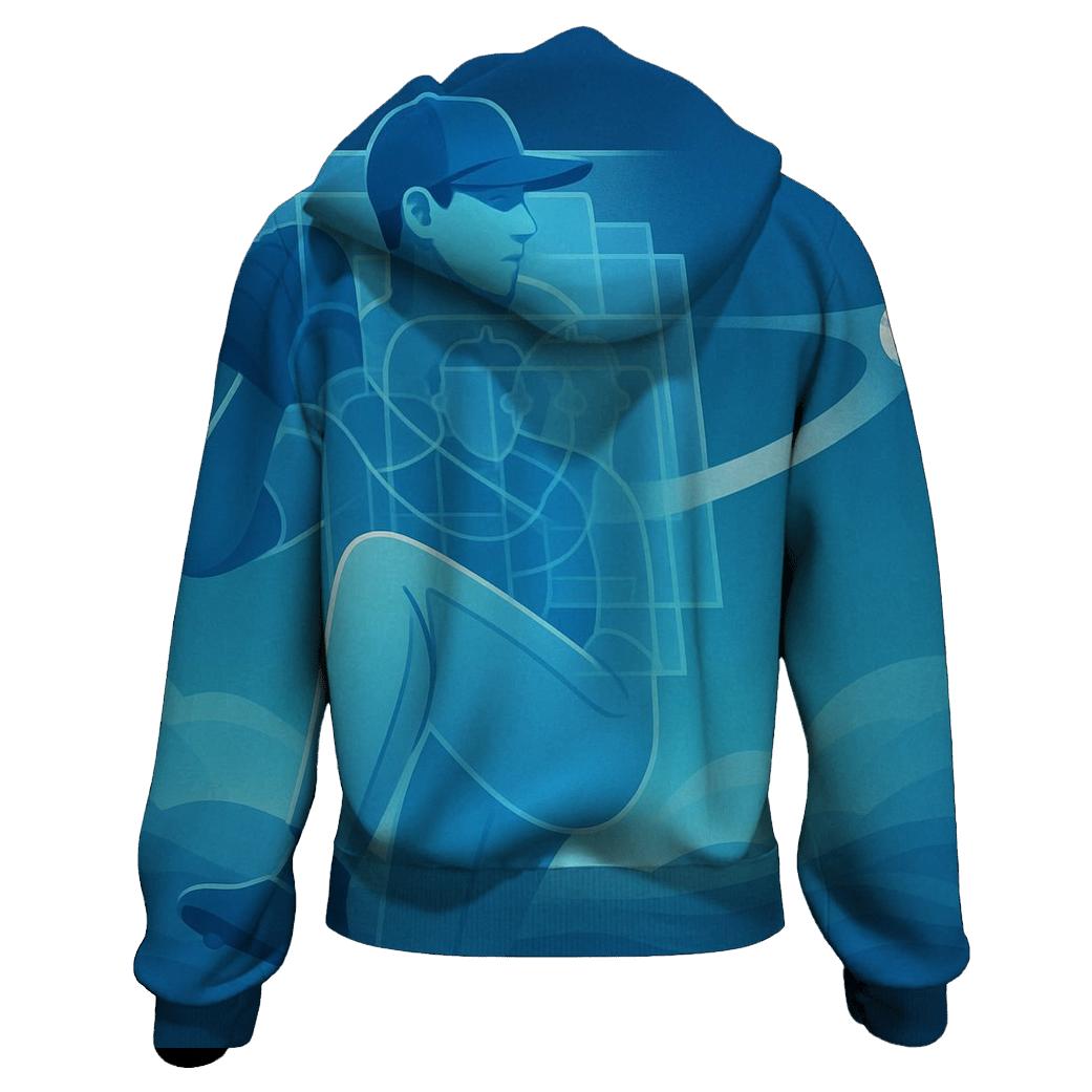 Coastal Windup Blue Jays Horizon hoodie designs