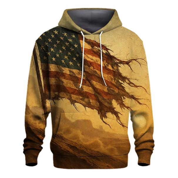 Desert Stars Camo Banner lightweight hoodies